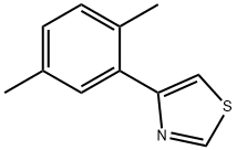 4-(2,5-DIMETHYLPHENYL)-1,3-THIAZOLE Structure