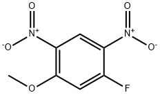 1-氟-5-甲氧基-2,4-二硝基苯,394-18-3,结构式