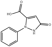 3-羟基-1-苯基-1H-吡唑-5-羧酸, 3950-18-3, 结构式