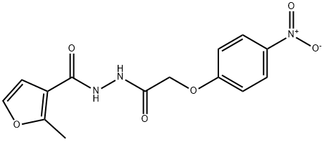 443293-21-8 2-methyl-N'-[(4-nitrophenoxy)acetyl]-3-furohydrazide