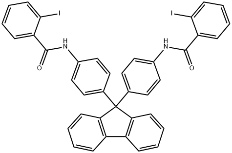 N,N'-[9H-fluorene-9,9-diylbis(4,1-phenylene)]bis(2-iodobenzamide)|