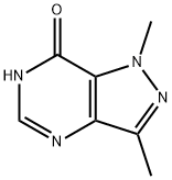 1,3-dimethyl-1H-pyrazolo[4,3-d]pyrimidin-7-ol Structure