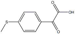 [4-(Methylthio)phenyl]glyoxylic acid