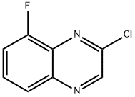 2-氯-8-氟喹喔啉, 55687-10-0, 结构式