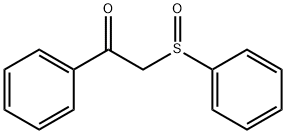 Ethanone, 1-phenyl-2-(phenylsulfinyl)- Structure
