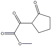 2-氧代-2-(2-氧代环戊基)乙酸甲酯, 63053-54-3, 结构式