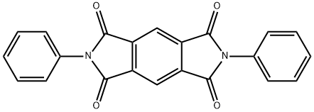 2,6-diphenylpyrrolo[3,4-f]isoindole-1,3,5,7-tetrone 结构式