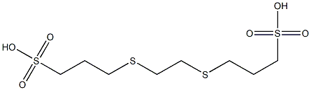 1-Propanesulfonic acid, 3,3'-[1,2-ethanediylbis(thio)]bis-,674293-45-9,结构式