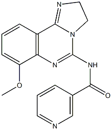 N-(7-Methoxy-2,3-dihydro-imidazo[1,2-c]quinazolin-5-yl)-nicotinamide Structure