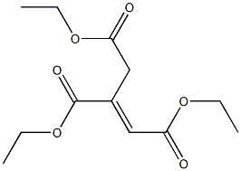 1-Propene-1,2,3-tricarboxylicacid, triethyl ester, (E)- (9CI) 化学構造式