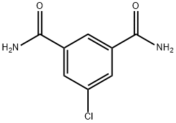 5-chlorobenzene-1,3-dicarboxamide Struktur