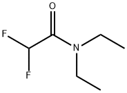N,N- 二乙基-2,2-二氟乙酰胺, 686-11-3, 结构式