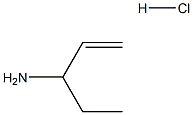 PENT-1-EN-3-AMINE HCL Structure