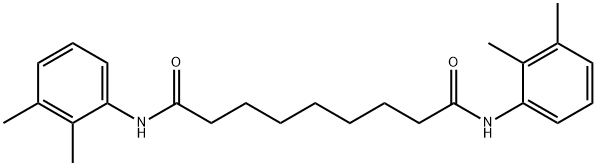 N,N'-bis(2,3-dimethylphenyl)nonanediamide 化学構造式