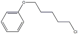 Benzene, [(5-chloropentyl)oxy]- Struktur