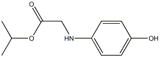 RS-4-Hydroxyphenylglycine isopropyl ester Struktur