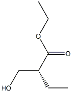 ethyl (R)-2-(hydroxymethyl)butanoate Structure
