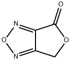 4H,6H-furo[3,4-c][1,2,5]oxadiazol-4-one Struktur