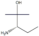 (S)-3-amino-2-methylpentan-2-ol 化学構造式