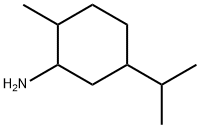 2-methyl-5-(propan-2-yl)cyclohexan-1-amine 化学構造式