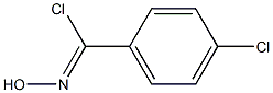 4-CHLORO-N-HYDROXYBENZIMIDOYL CHLORIDE Structure