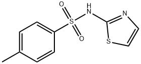 4-methyl-N-(1,3-thiazol-2-yl)benzenesulfonamide 结构式