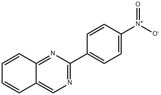 2-(4-硝基苯基)喹唑啉, 80089-57-2, 结构式