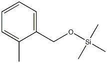 Silane, trimethyl[(2-methylphenyl)methoxy]- Struktur