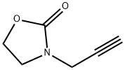 3-(丙-2-炔-1-基)噁唑烷-2-酮 结构式