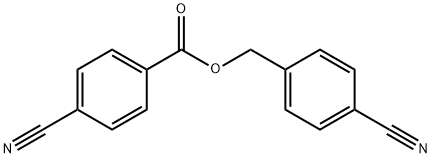 (4'-cyanobenzyl)-4-cyanobenzoate Struktur
