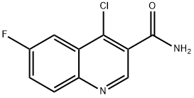 4-CHLORO-6-FLUOROQUINOLINE-3-CARBOXAMIDE|4-CHLORO-6-FLUOROQUINOLINE-3-CARBOXAMIDE