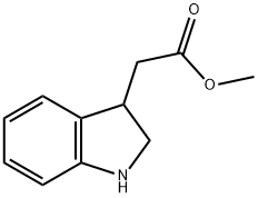 2-(二氢吲哚-3-基)乙酸甲酯, 85676-99-9, 结构式