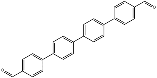 1,4-二(4-醛基苯基)苯 结构式