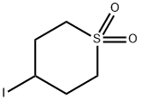 4-IODOTETRAHYDRO-2H-THIOPYRAN 1,1-DIOXIDE Structure