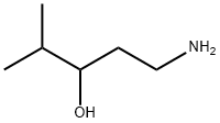 1-amino-4-methylpentan-3-ol Struktur