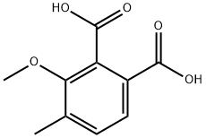 4-METHYL-3-METHOXYCARBOXYLBENZOIC ACID,861555-37-5,结构式