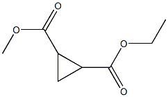 1,2-Cyclopropanedicarboxylic acid, ethyl methyl ester