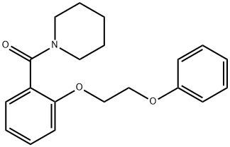 1-[2-(2-phenoxyethoxy)benzoyl]piperidine|