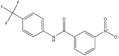 3-Nitro-N-[4-(trifluoromethyl)phenyl]benzamide, 97% 结构式