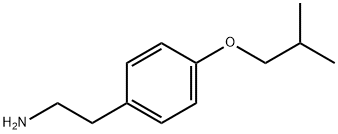 Benzeneethanamine, 4-(2-methylpropoxy)- Structure