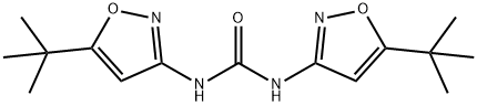 Urea, N,N'-bis[5-(1,1-dimethylethyl)-3-isoxazolyl]- Structure