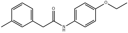 N-(4-ethoxyphenyl)-2-(3-methylphenyl)acetamide Structure