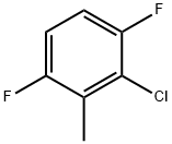 6-CHLORO-2,5-DIFLUORO-TOLUENE Struktur