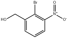 (2-溴-3-硝基苯基)甲醇 结构式