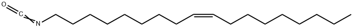 1-isocyanatooctadec-9-ene 化学構造式