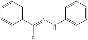N-phenylbenzenecarbohydrazonoyl chloride 化学構造式
