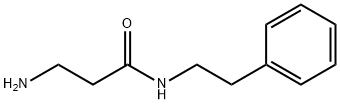 3-Amino-N-phenethyl-propionamide Structure