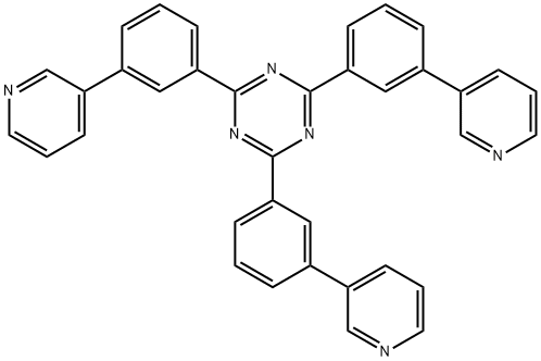 2,4,6-三(3-(吡啶基)苯基)-1,3,5-三嗪, 939430-26-9, 结构式