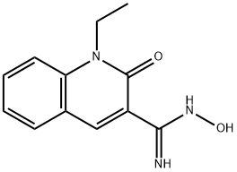 1-ethyl-N-hydroxy-2-oxo-1,2-dihydroquinoline-3-carboximidamide|