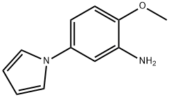 2-Methoxy-5-pyrrol-1-yl-phenylamine Structure